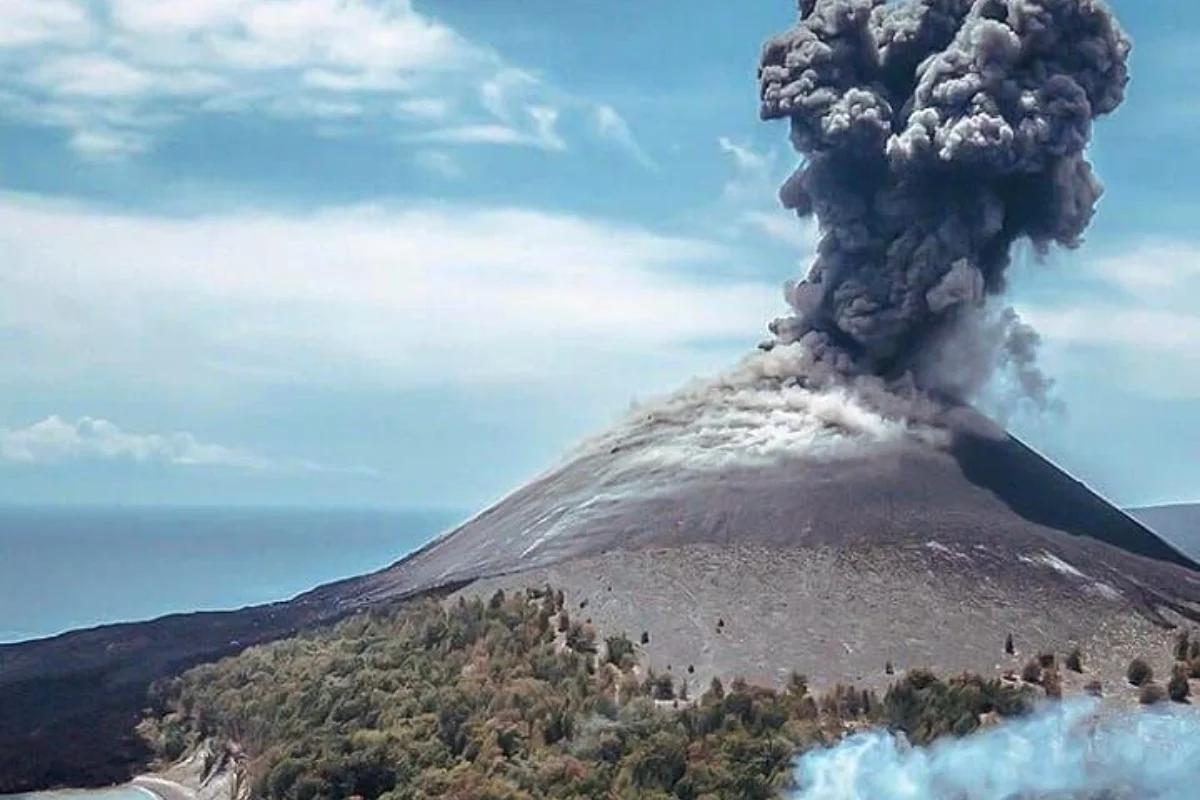 Sejarah Ibu dan Anak Gunung Krakatau
