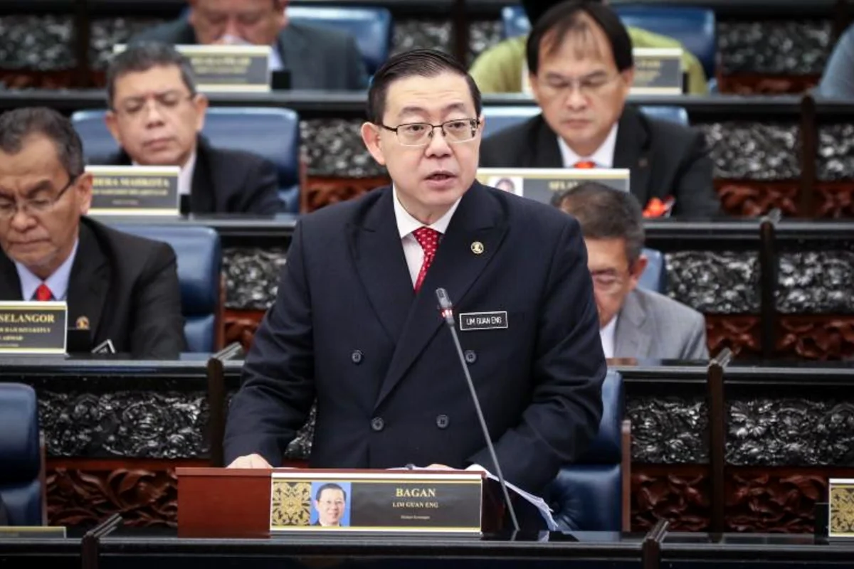 Anggota parlemen Malaysia, Lim Guan Eng, 
